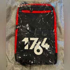 1764 Golf Black and Red Travel/Storage Shoe Bag
